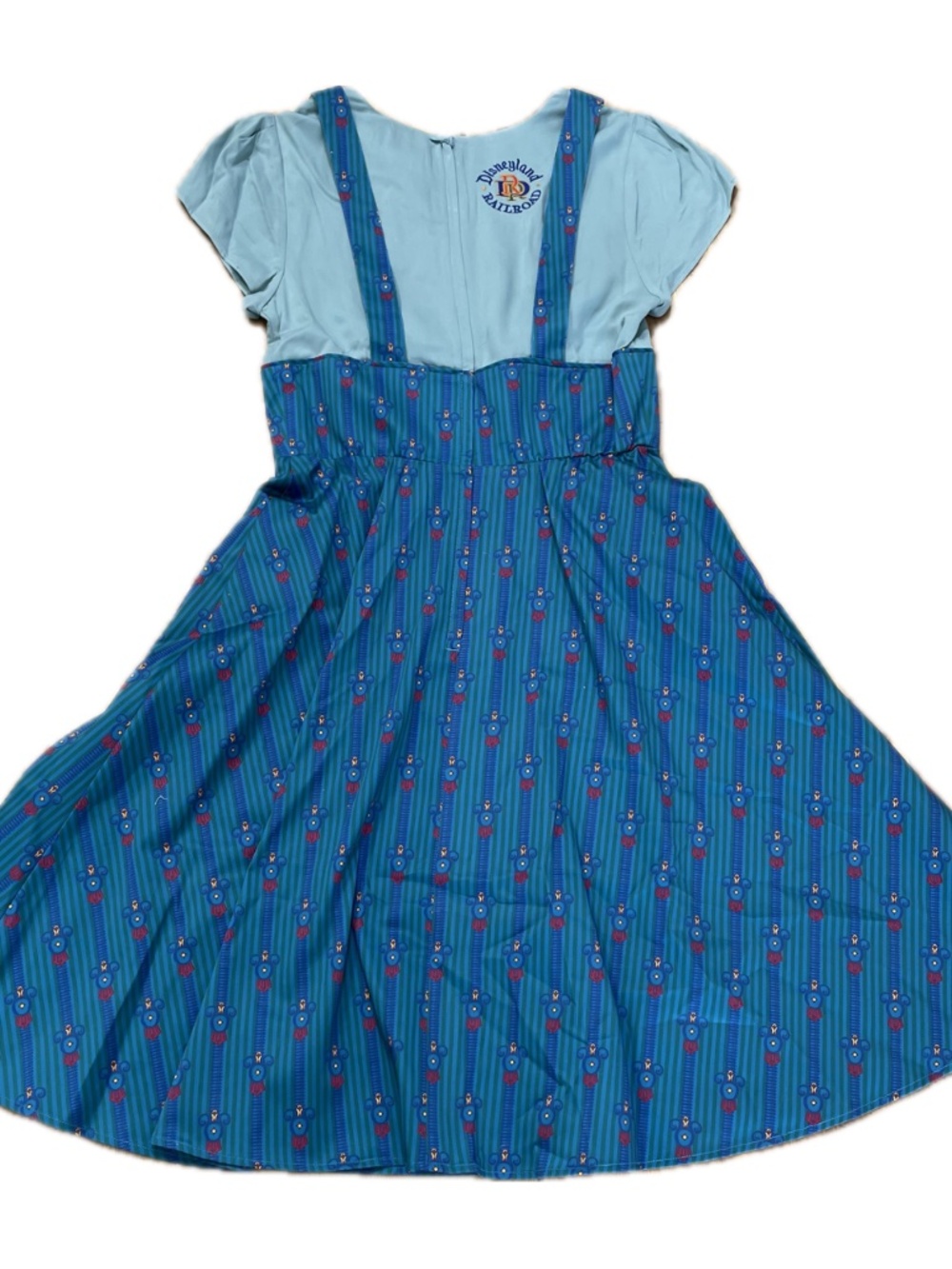 Disney The Dress Shop DISNEYLAND Railroad Midi Dress Size MEDIUM - NEW - Picture 2 of 7